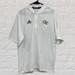 Adidas Shirts | Adidas 1/4 Zip Short Sleeve Ga Tech Pullover Men’s Sz Medium | Color: White | Size: M