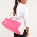 Lululemon Athletica Bags | Lululemon Yoga On The Run Pink Parfait Duffel Bag | Color: Pink/Red/Tan | Size: Os