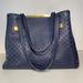 J. Crew Bags | J. Crew Claremont Perforated Tote | Color: Blue/Gold | Size: Os