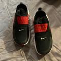 Nike Shoes | Excellent Pre-Loved Nike Slip On Running Shoes | Color: Black/Red | Size: 13.5c