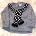 Kate Spade Shirts & Tops | Kate Spade Baby Girls Top | Color: Black/Gray | Size: 9-12mb
