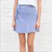 Brandy Melville Skirts | Brandy Melville Genevieve Skirt (Blue Floral Wrap) | Color: Blue/White | Size: S