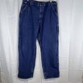 Carhartt Jeans | Carhartt Men’s Denim Work Carpenter Cargo Jeans, Size 40x32 | Color: Blue | Size: 40bt