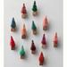 Anthropologie Holiday | Anthropologie X Terrain Set Of 12 Bottle Brush Trees - Pinks Collection | Color: Green/Pink | Size: Os