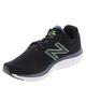 New Balance Men's Fresh Foam 680 V7 Running Shoe, Black/Vibrant Spring, 11