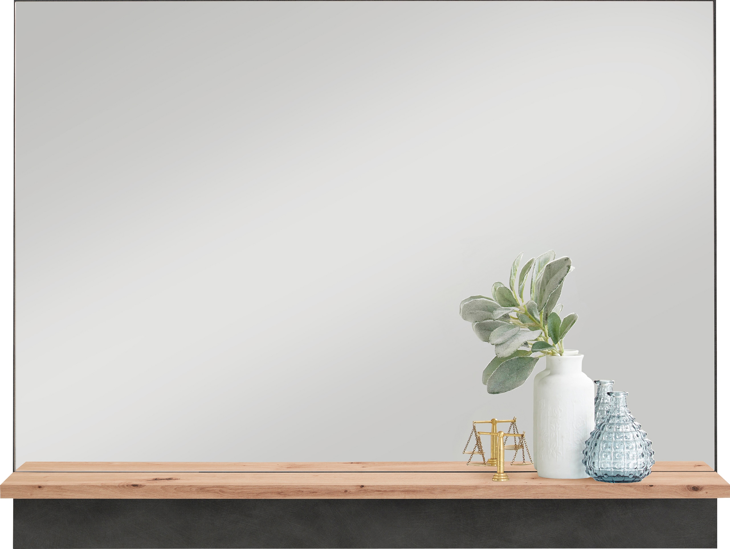 Garderobenpaneel FMD "Bristol 400", braun (matera, artisan), B:80cm H:62,5cm T:14cm, Holzwerkstoff, Garderobenpaneele, Garderobenpaneel