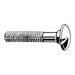 ZORO SELECT B08305.025.0300 Carriage Bolt,1/4-20,3In,LCS,Zinc,PK600