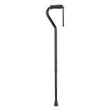 DMI 502-1304-0255 Adjustable Cane,Offset,33 in.,Black