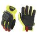 MECHANIX WEAR SFF-X91-010 Hi-Vis Cut Resistant Gloves, A4 Cut Level, Uncoated,