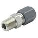 PARKER 4-4 FBU-SS 1/4" Compression x MNPT SS Male Connector