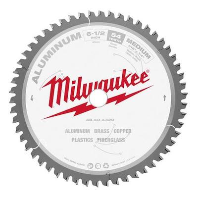 MILWAUKEE TOOL 48-40-4320 6 1/2 in. 54 Tooth Aluminum Cutting Circular Saw