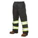 TOUGH DUCK S61411 High Visibility Pants,Black,Unisex