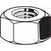 ZORO SELECT U51080.100.0001 Hex Nut, 1"-8, 18-8 Stainless Steel, Not Graded,