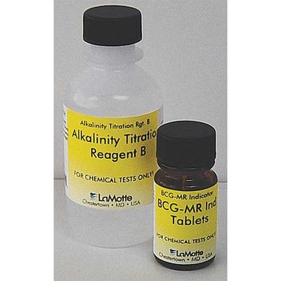 LAMOTTE R-4491-DR Reagent Refill,Alkalinity,0 to 200 PPM