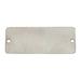 C.H. HANSON 43113 Blank Tag,Rectangle,Steel,PK10