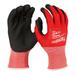 MILWAUKEE TOOL 48-22-8902B Level 1 Cut Resistant Nitrile Dipped Gloves - Large