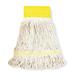 TOUGH GUY 1TYP9 5in String Wet Mop, 12oz Dry Wt, Clamp/Quick Chnge/Side-Gate