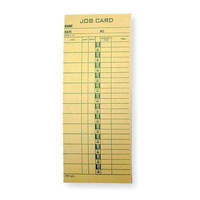 AMANO CTR-L61 Job Cost Time Card,PK1000