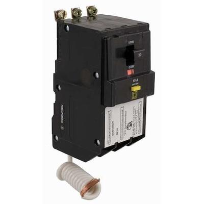 SQUARE D QOB320GFI Miniature Circuit Breaker, QO Series, 20A, 3 Pole, 208/120V