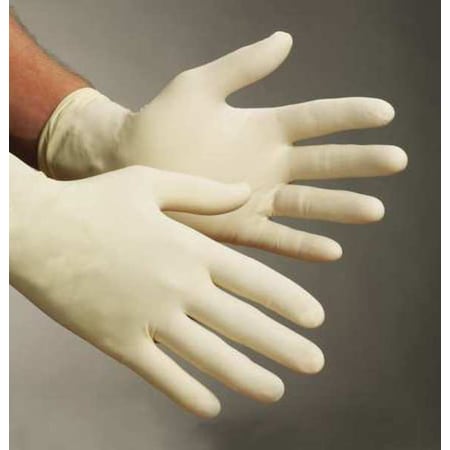ANSELL L924 L92, Disposable Gloves, 5.00 to 5.99 mil Palm, Latex, Powder-Free,