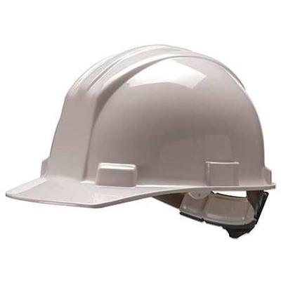 BULLARD 62WHR Hard Hat, S62, Polyethylene, 4 Point Ratchet, Type 1, Class C,