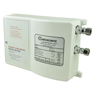 CHRONOMITE CM-20L/277 110F Electric Tankless Water Heater, Undersink, Single