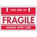 TAPECASE 16U869 2" x 3" Adhesive Back Shipping Labels, Fragile This Side Up,