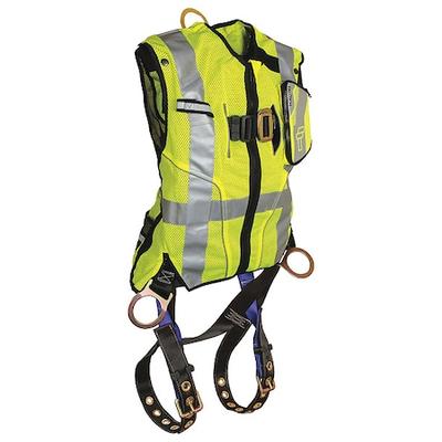 FALLTECH G7018LXL Full Body Harness, L/XL, Polyester