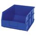 QUANTUM STORAGE SYSTEMS SSB445BL Shelf Storage Bin, Blue, Polypropylene, 14 in