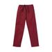 LANDAU 7602RWPMED Scrub Pants,M,Wine,Unisex