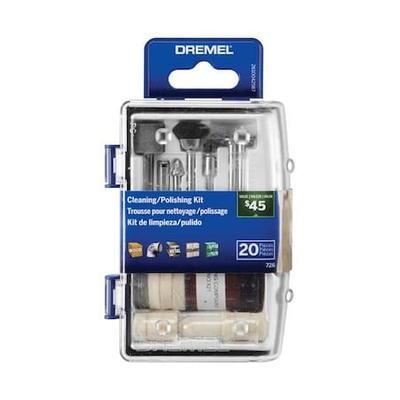 DREMEL 726-01 RotaryToolAccessoryKit, 20pcs, w/Case