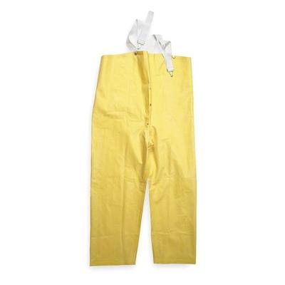 CONDOR 1FAY9 Rain Bib Overall,Yellow,S