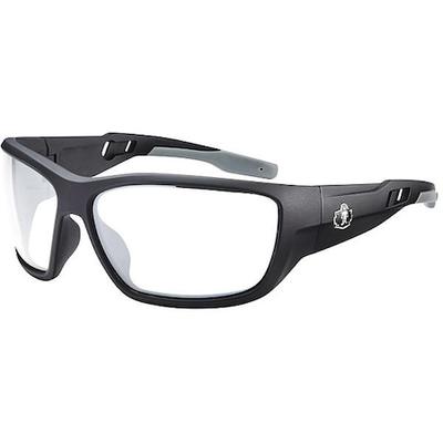 ERGODYNE BALDR-AF Safety Glasses, Baldr, Clear Polarized Lens, PC Decenter,