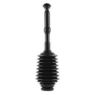 MASTER PLUNGER MP100-3S Heavy Duty Plunger,Rubber,4" Cup dia.