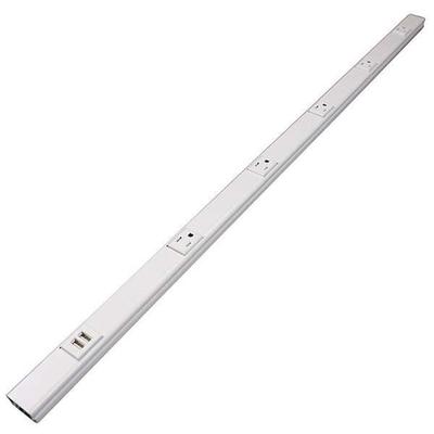 LEGRAND V20GB306TRUSB Prewired Raceway, 2000USB Series, 3 ft L, Ivory