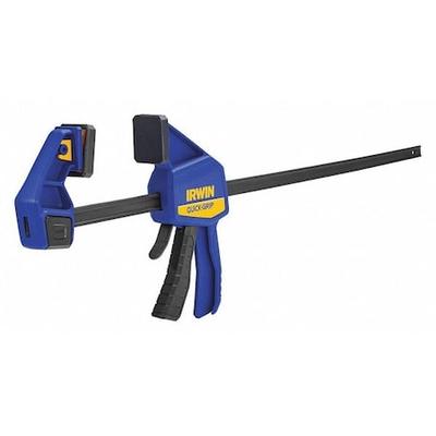 IRWIN 1964720 24" Bar Clamp, High Impact Plastic Resin Handle and 3 1/4 in