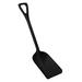 REMCO 69819 Hygienic Shovel,38In,1-Piece,Black