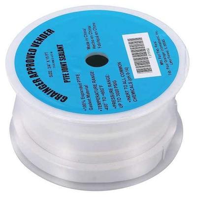 ZORO SELECT 21TF50 PTFE Joint Sealant,3/4 x 15 Ft