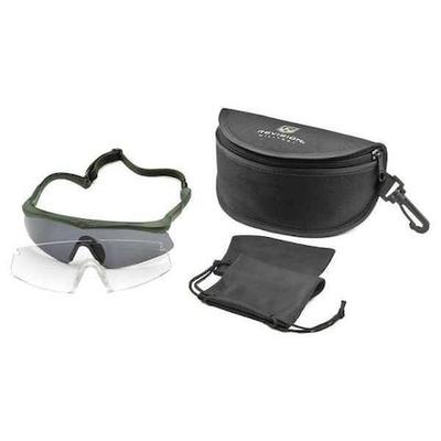 REVISION MILITARY 4-0076-0341 Safety Glasses Anti-Fog & Anti-Scratch, Assorted