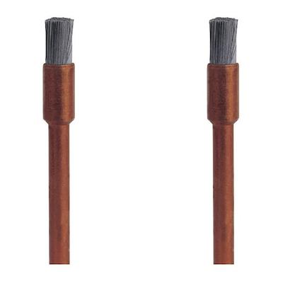 DREMEL 532-02 SS Brush,1/8in. dia.,1-3/4in. L,PK2