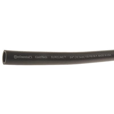 CONTINENTAL CWH075-50-G Garden Hose,3/4" ID x 50 ft.,Black
