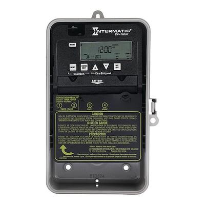 INTERMATIC EP100C Electronic Timer,24 hr,SPST-NO
