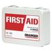 ZORO SELECT 59386 First Aid Kit, Metal, 25 Person