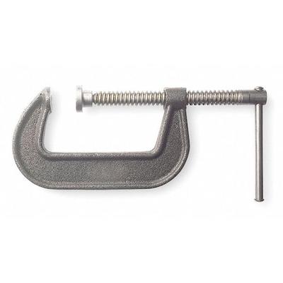 WESTWARD 2HUN2 C-Clamp,3",Iron,Regular Duty,1800 lb.