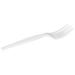 DIXIE INDUSTRIES FM207 Medium Duty Fork, White,PK1000