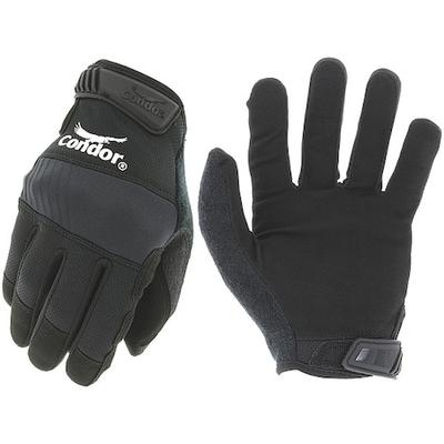CONDOR 488C10 Mechanics Pro Gloves, Flexible Padded Knuckles, Durable Synthetic