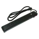 GE 34133-CS1 Surge Protector Outlet Strip,8 ft L Cord