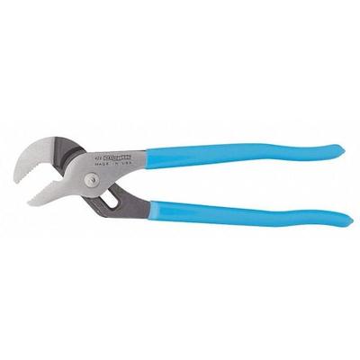 CHANNELLOCK 420 9 1/2 in Straight Jaw Tongue and Groove Plier, Serrated