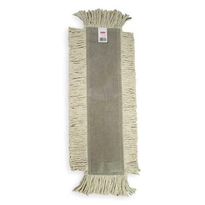 RUBBERMAID COMMERCIAL FGL15300WH00 24 in L Dust Mop, Slide On Connection,