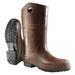 DUNLOP 8408633 Men's Steel Rubber Boot Brown